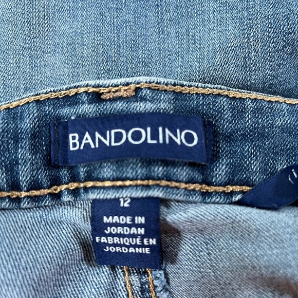 Women’s Bandolino Riley Bermuda Jean Shorts Denim, size 12 - Picture 9 of 13